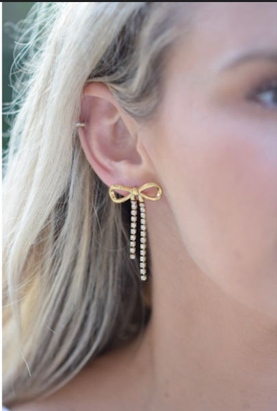 Polished Bow Earring – Rumor Boutique