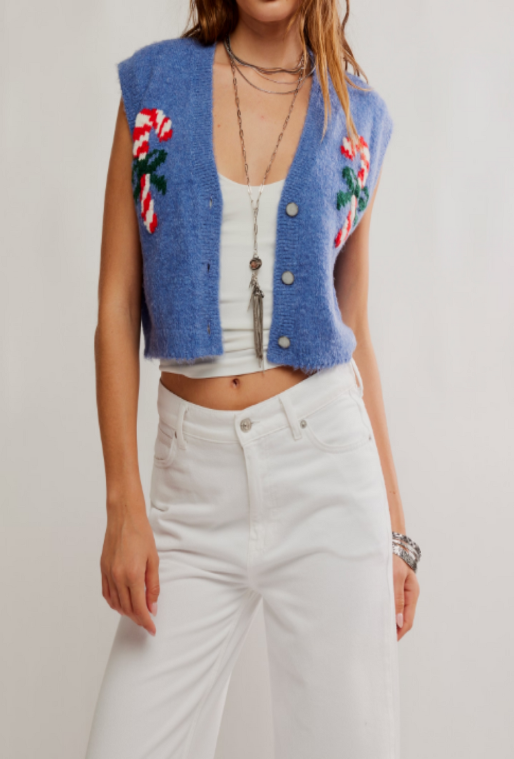 Be Merry Sweater - Blissful Blue