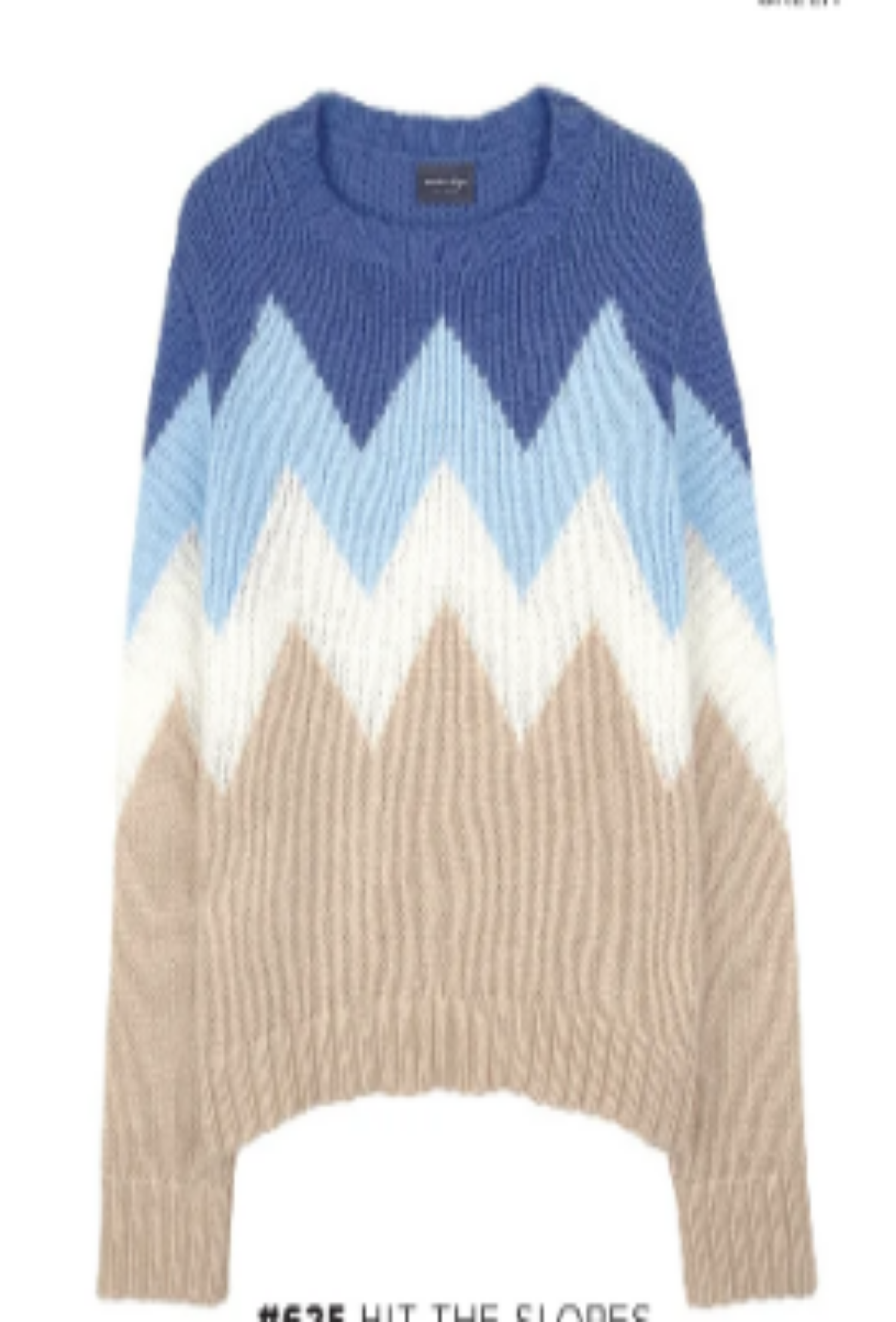 Hit The Slopes Crew Sweater - Oat Heather