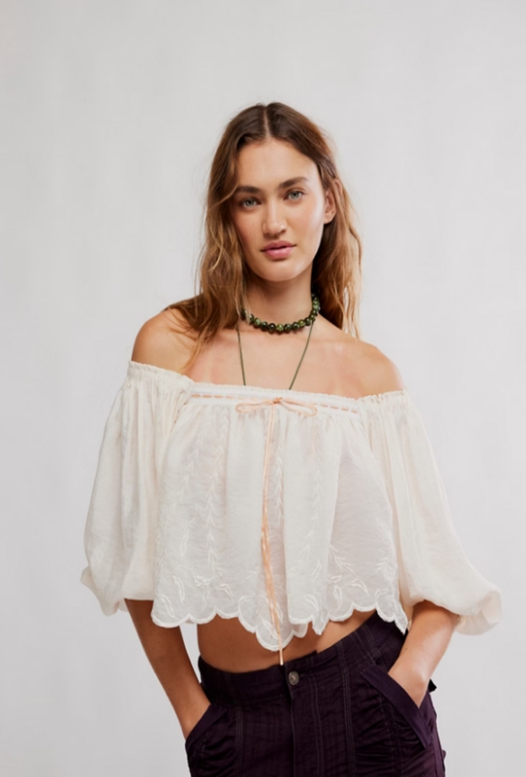 Bali Daydream Melody Top - Mother of Pearl
