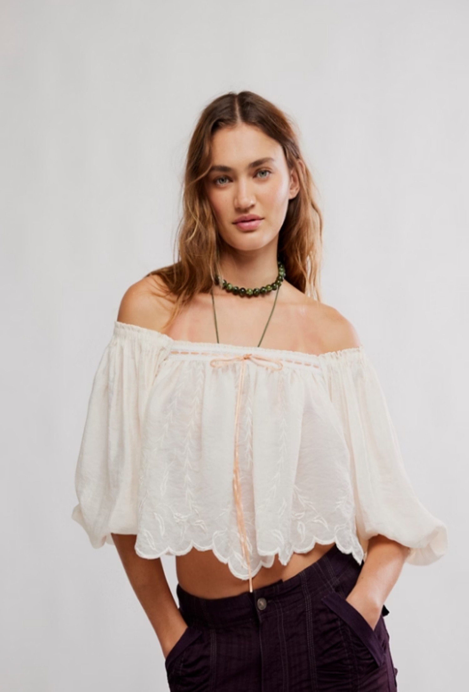 Bali Daydream Melody Top - Mother of Pearl