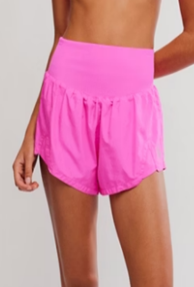 Carpe Denim Short - Fushia Flirt