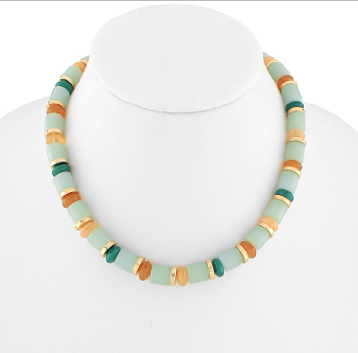 Chunky Beaded Choker (More Colors Available)