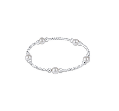 Purpose Pearl 6mm Bead Bracelet - Sterling