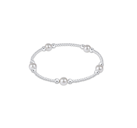 Purpose Pearl 6mm Bead Bracelet - Sterling