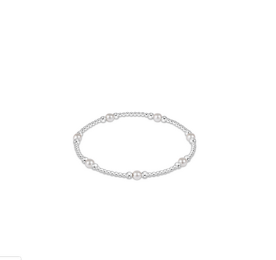 Purpose Pearl 4mm Bead Bracelet - Sterling