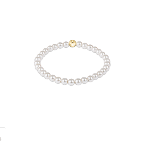 Classic Pearl 5mm Bead Bracelet