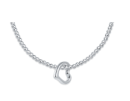 enewton Extends - Classic Sterling 2.5mm Bead Bracelet - Love Sterling Charm