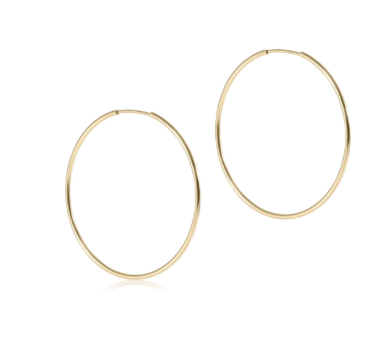 Endless Gold Hoop – Rumor Boutique