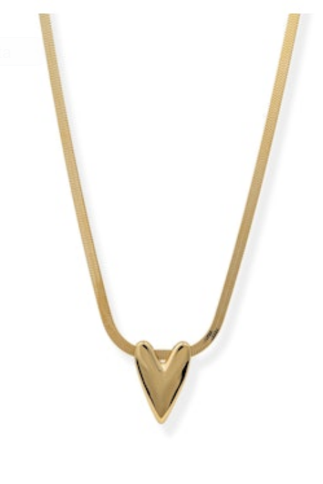 Love Thread Necklace - Gold