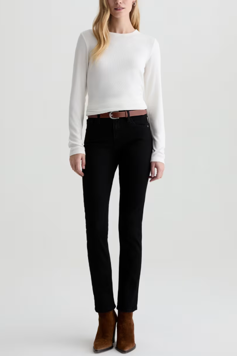 Mari Mid Rise Slim Straight Jean 29" Inseam - Alchemy