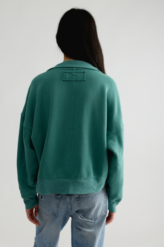 Timeless Pullover - Aqua