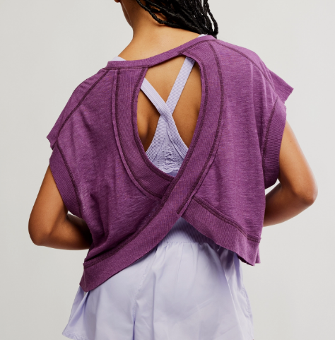 My Time Tee - Black Cherry