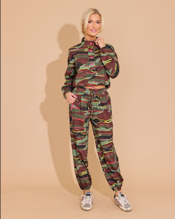 Frankie Top - Neon Camo