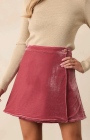 Carrington Reversible Mini Skirt - Gatsby Garden