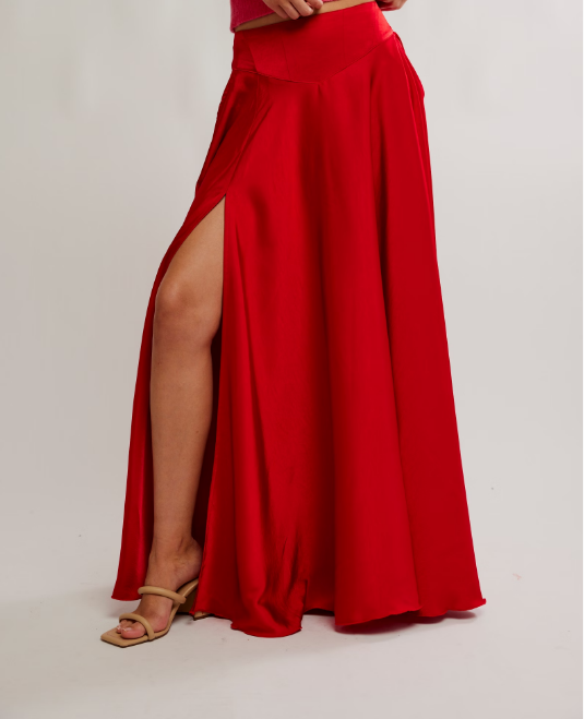 Chilco Maxi Skirt - Salsa