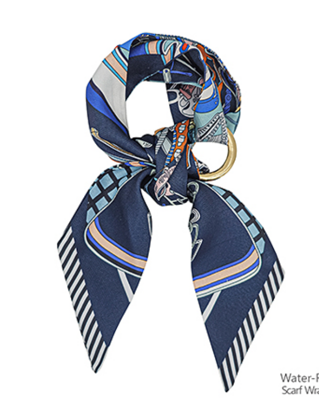 Round Metal Scarf Bracelet (More Colors Available)