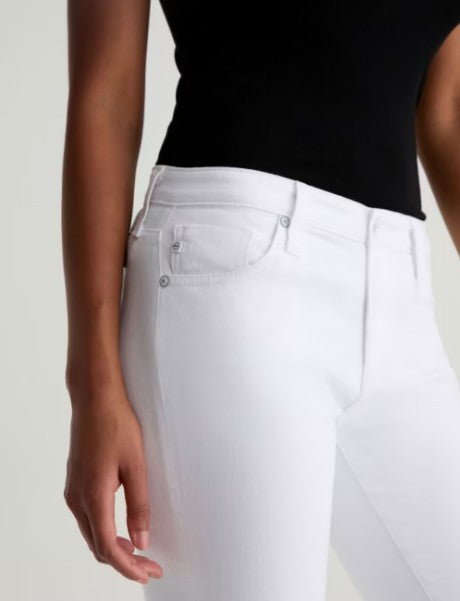Angel Low Rise Bootcut Jean  - Gallery White