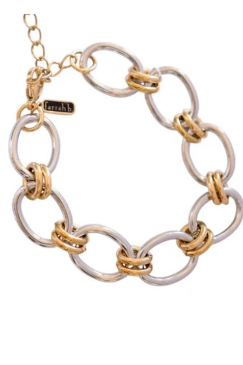 Alibi Bracelet - Mixed Metal