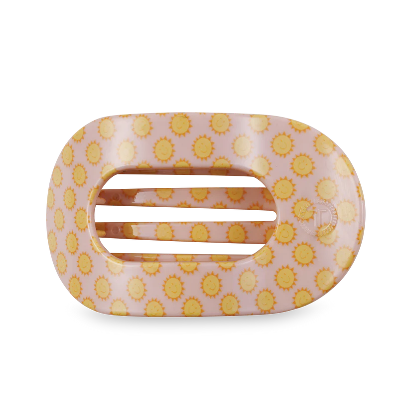 Large Flat Round Hair Clip (More Colors Available)