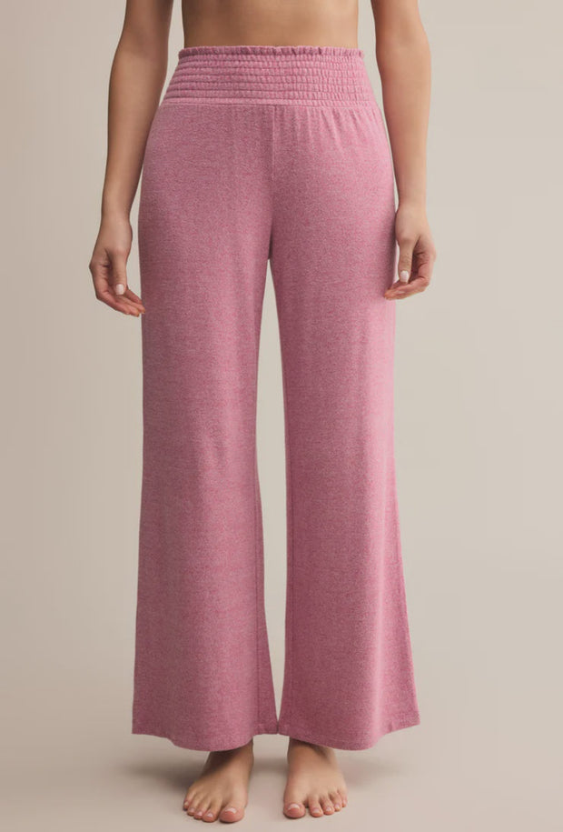 Dawn Smocked Pant - Sweet Plum
