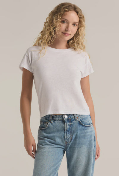 Modern Slub Tee - White