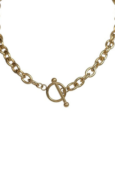Interlocked Necklace - Gold