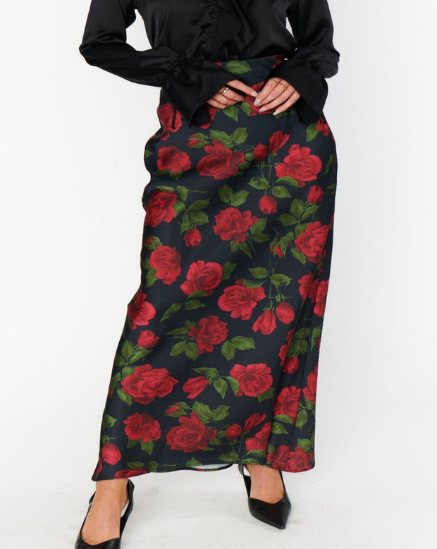 Maci Maxi Skirt - Send Me Roses