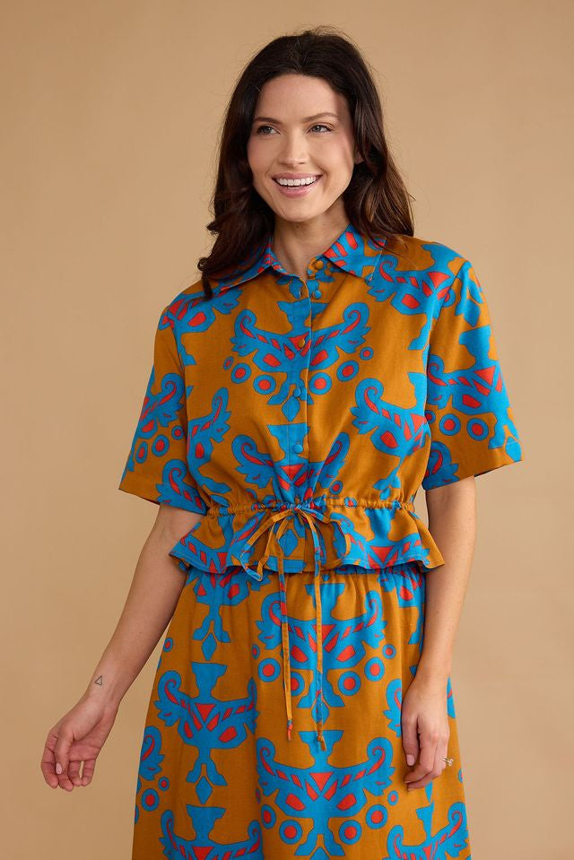 Anya Top - Mughal Motif