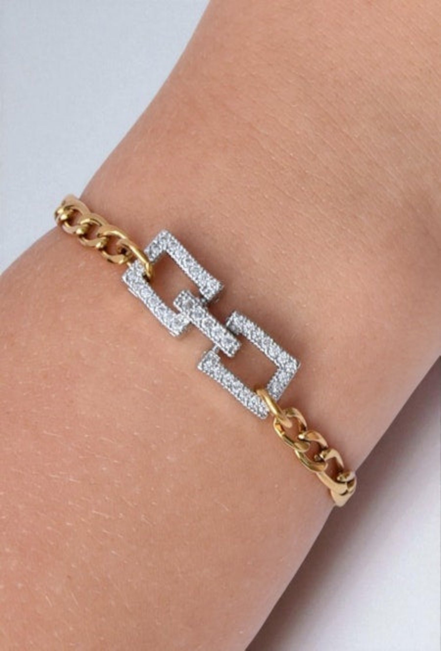 Finer Things Bracelet - Mixed Metals