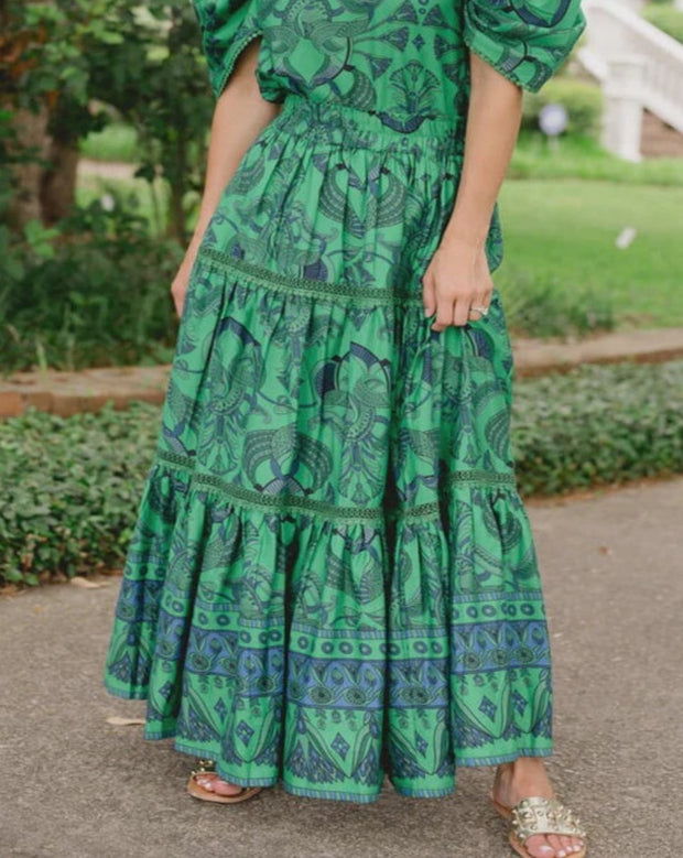 Savannah Skirt - Emerald