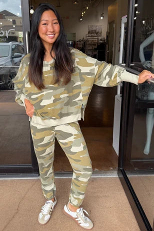 Preston Drawstring Pant - Riviera Camo