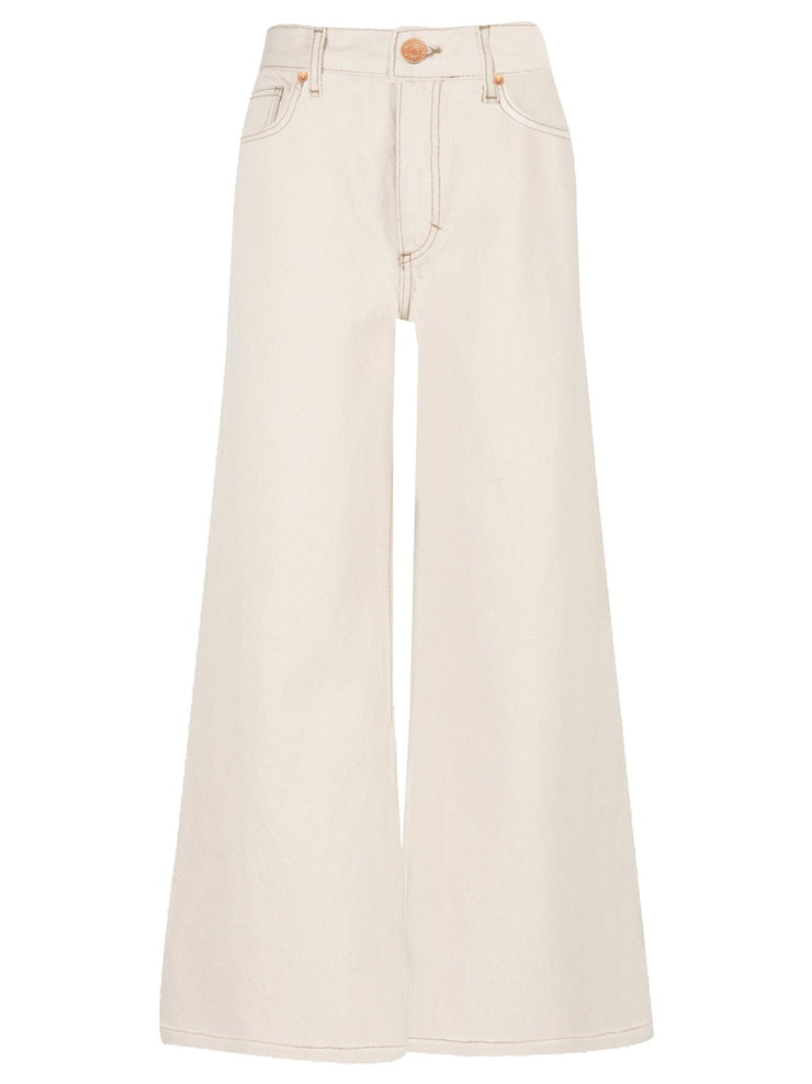 Charlotte High Rise Fab Ab Culottes - ECRU