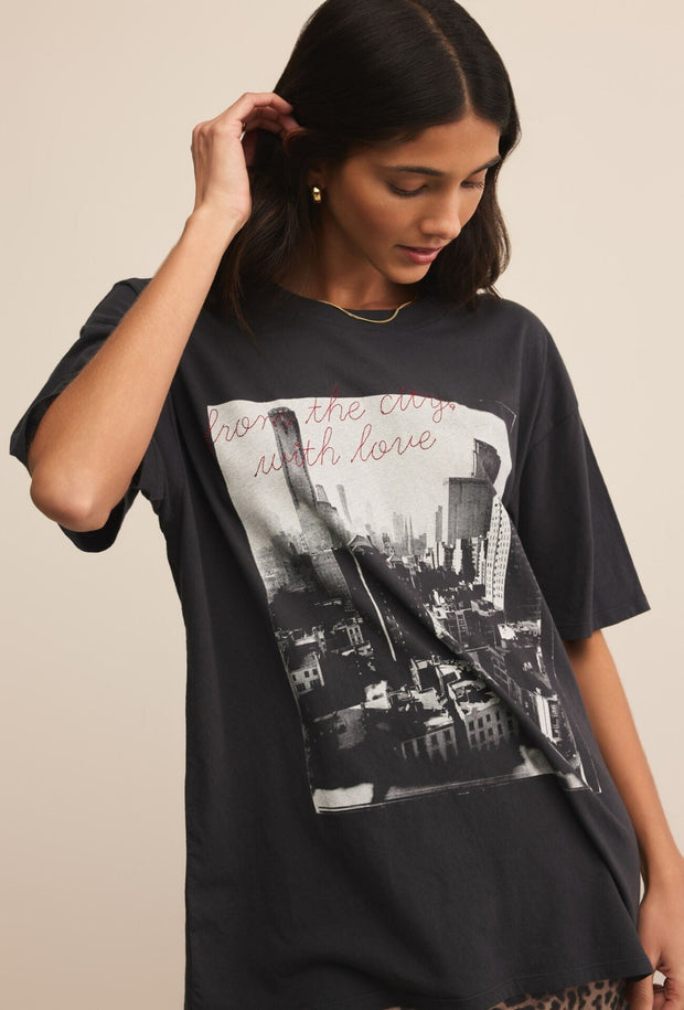 Big Apple City Tee - Black