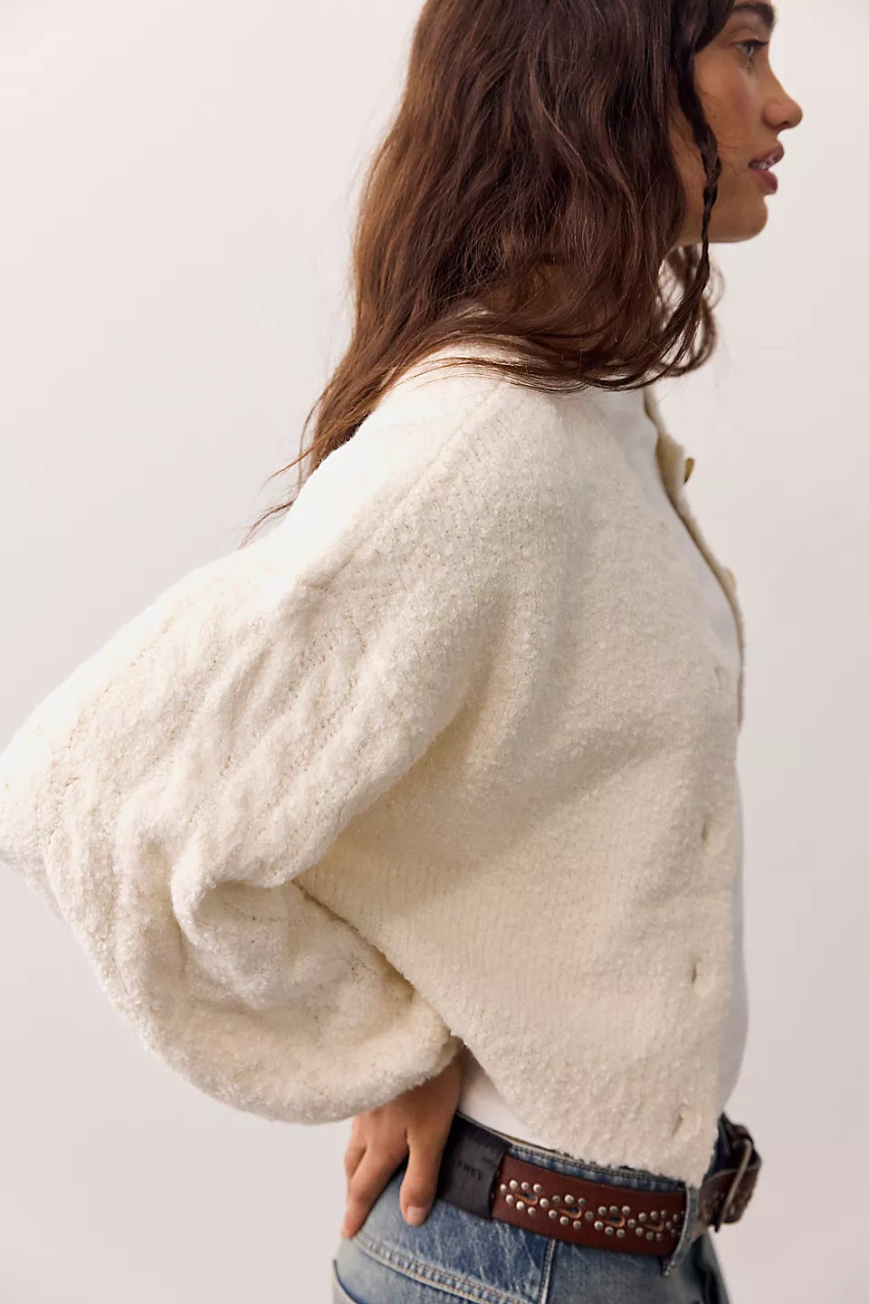 Thistle Cardi -  Sugar Swizzle