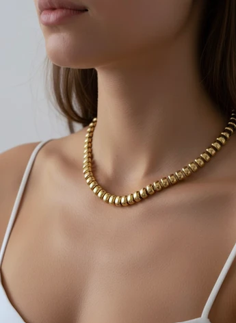 Fast Track Necklace - Gold