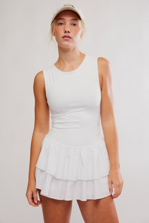 Field Day Skortsie - White