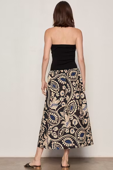 The Forward Mix Media Dress - Shapeshift Black