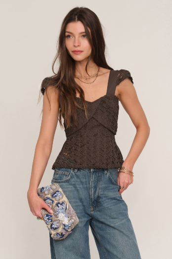 Gracelyn Top - Coco