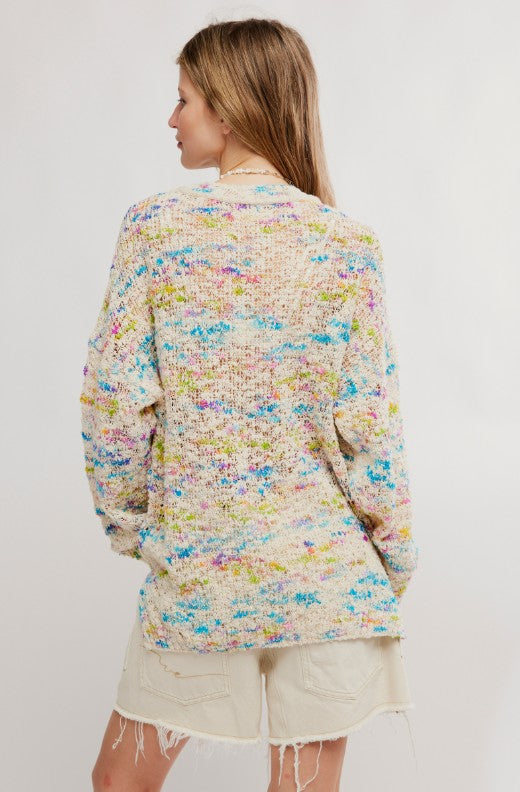 Harlyn Pullover Sweater - Ivory Combo