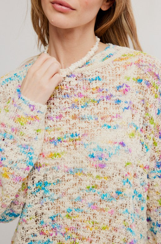 Harlyn Pullover Sweater - Ivory Combo