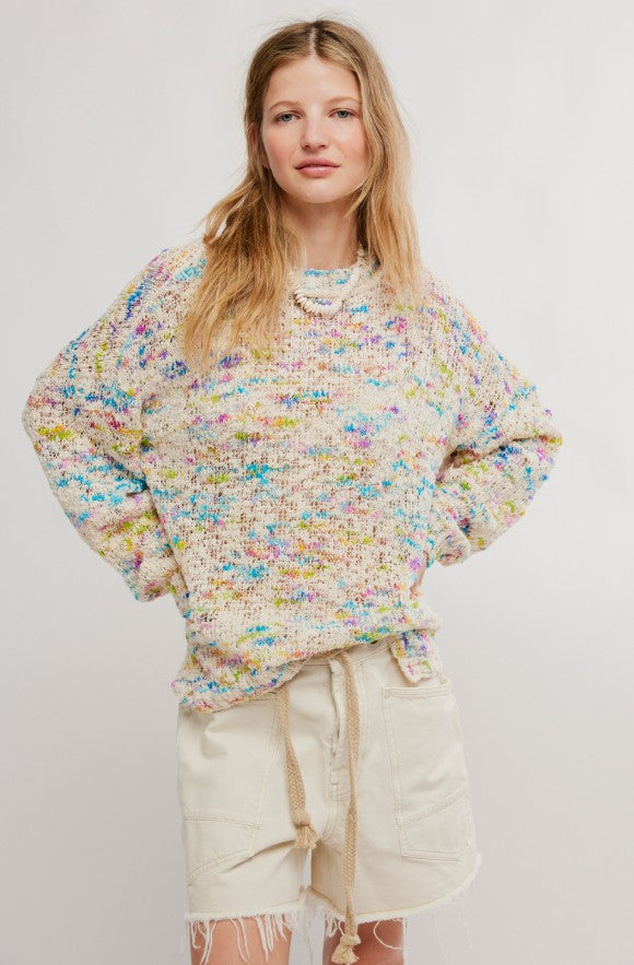 Harlyn Pullover Sweater - Ivory Combo