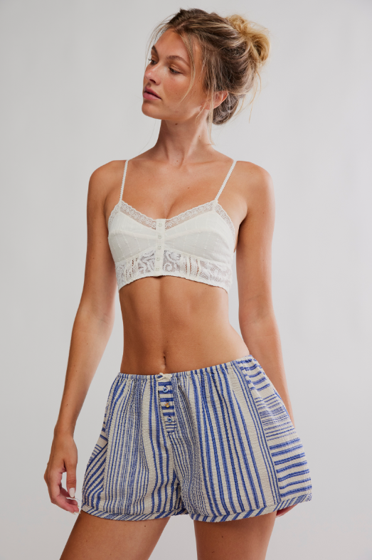 Home By 8 Boxer Shorts - Cobalt Combo