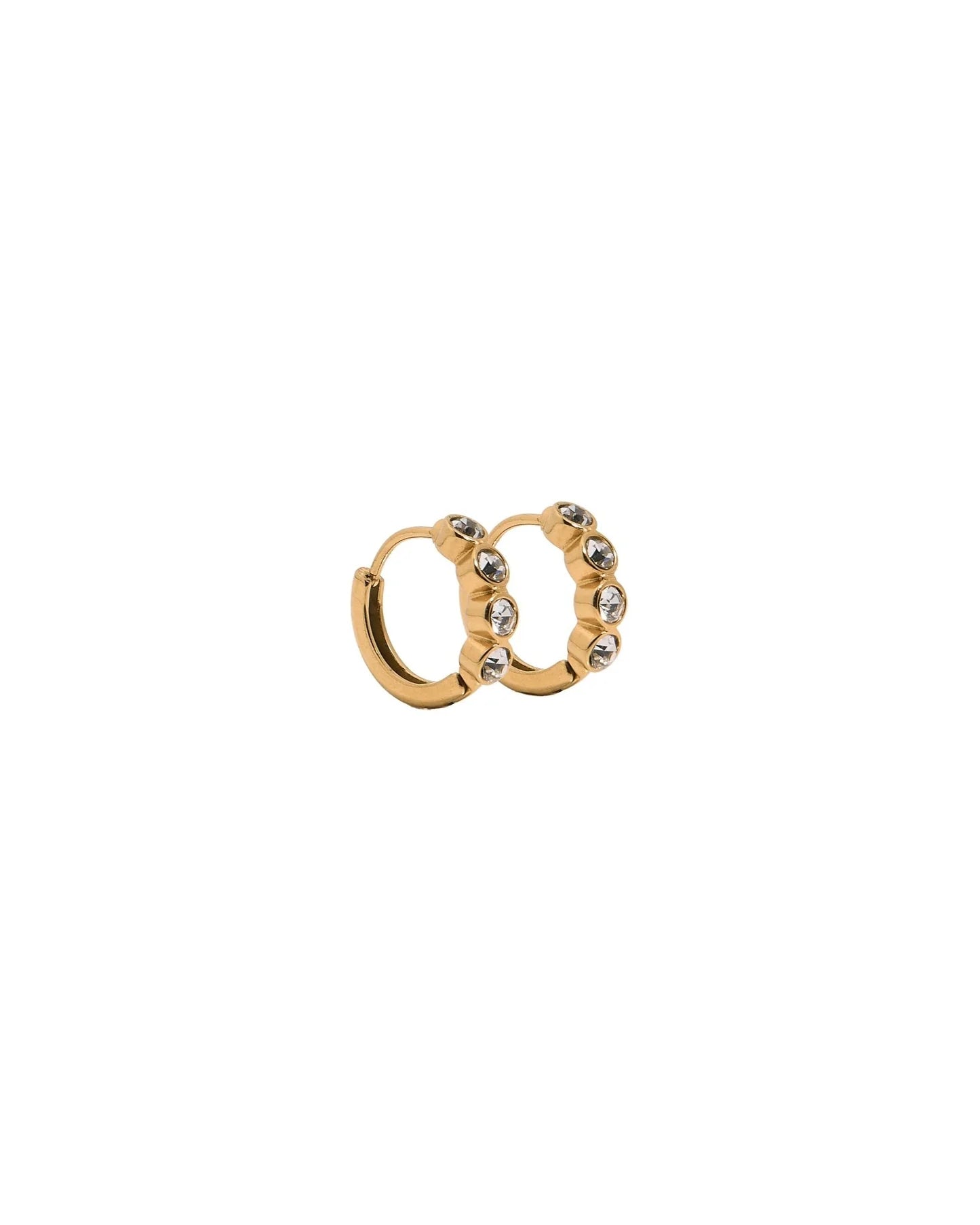 Huggie Earrings - Colette Gold