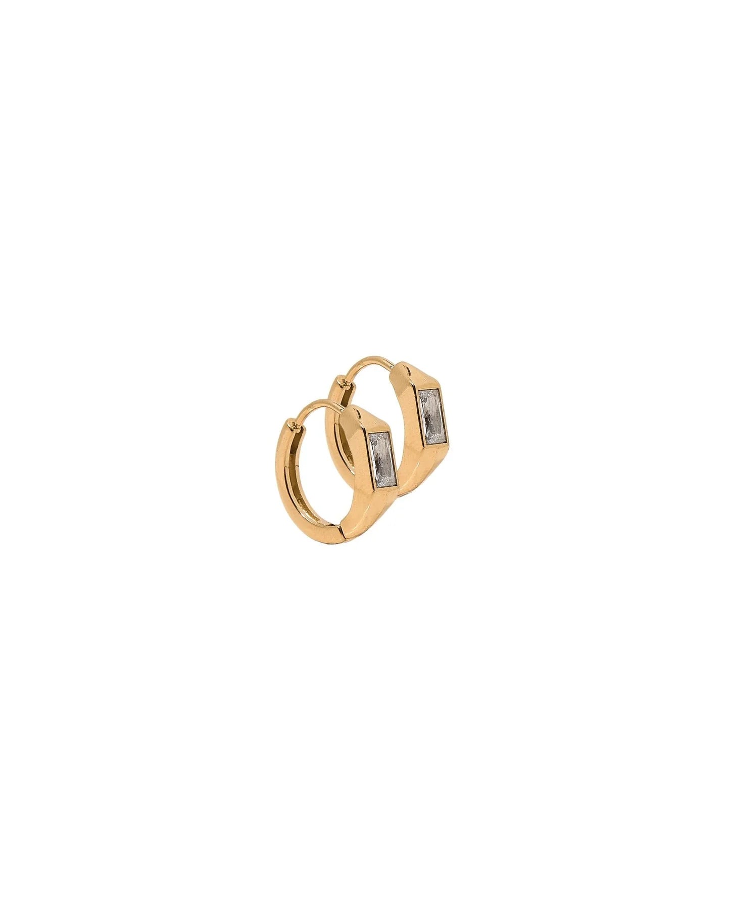 Huggie Earrings - Lottie Gold