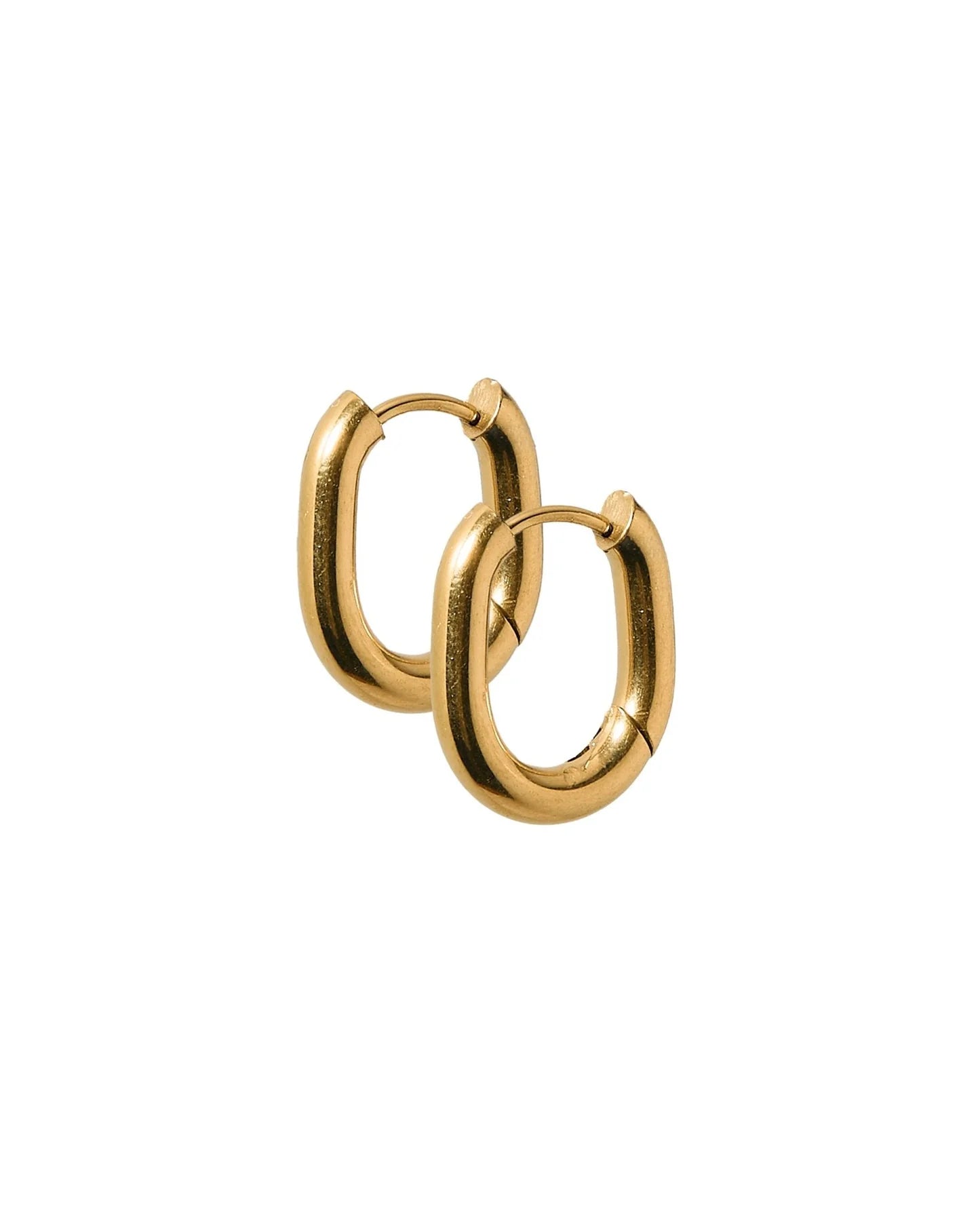 Huggie Earrings - Sutton 16mm - Gold