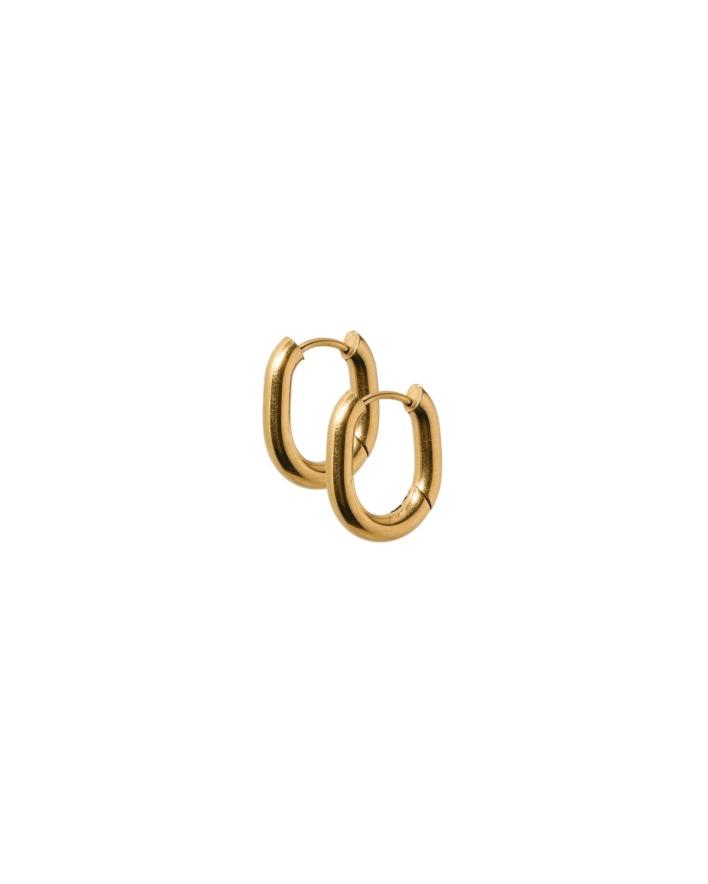 Huggie Earrings - Sutton 21mm - Gold