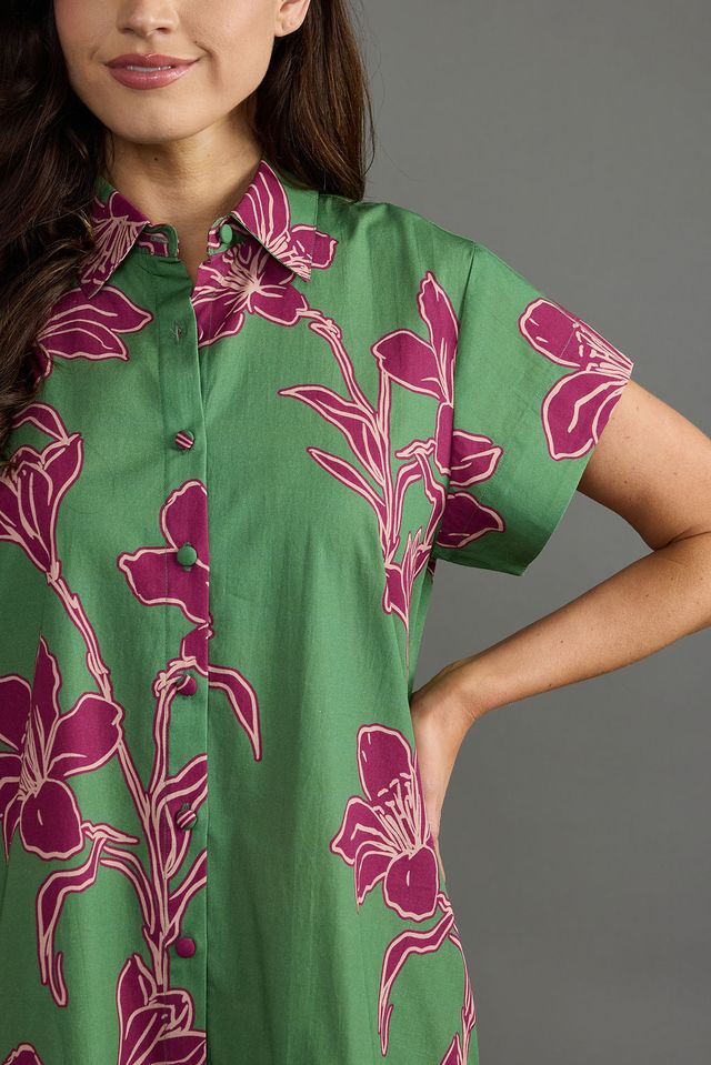 Jenny Dress - Verde Orchid
