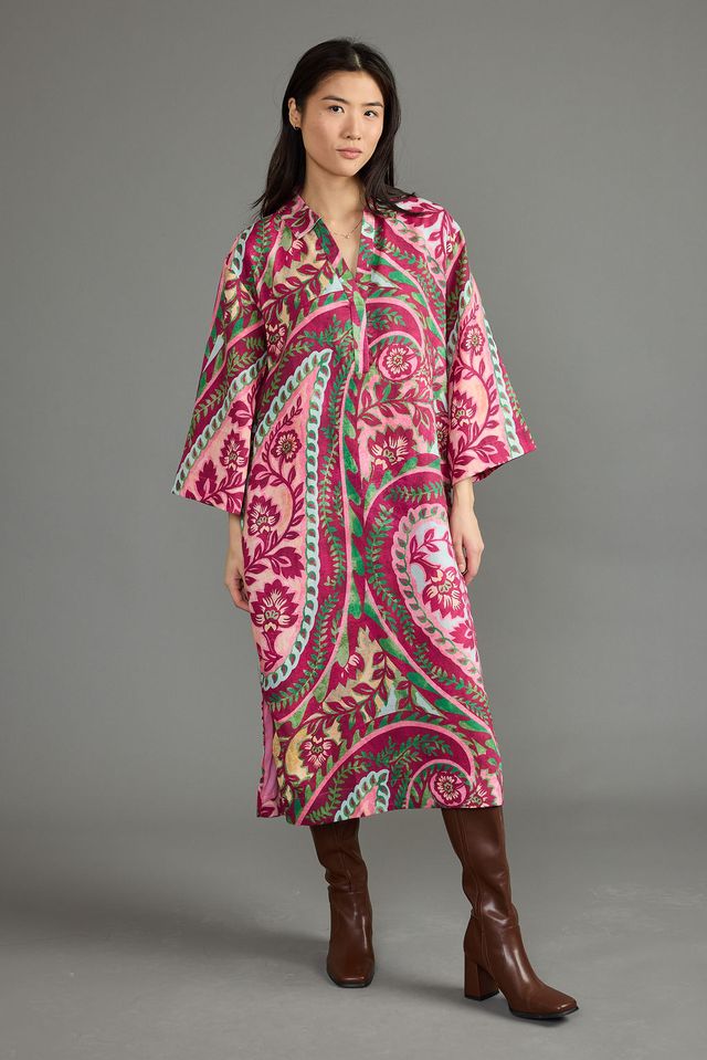 Jessie Dress - Chianti Paisley