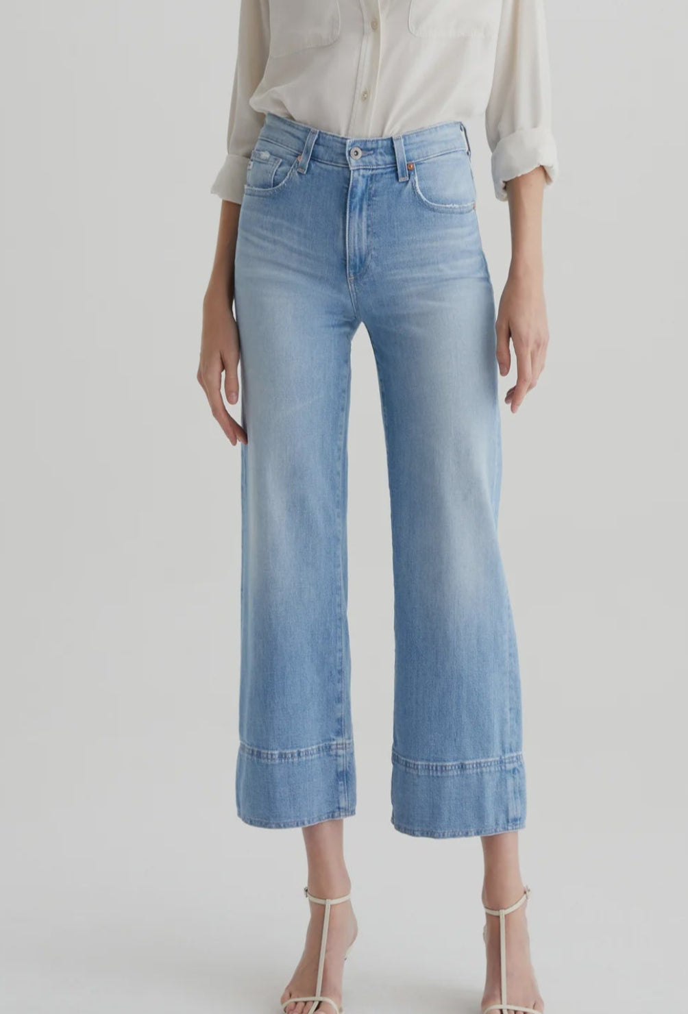Saige Wide Leg Crop - Dana Point